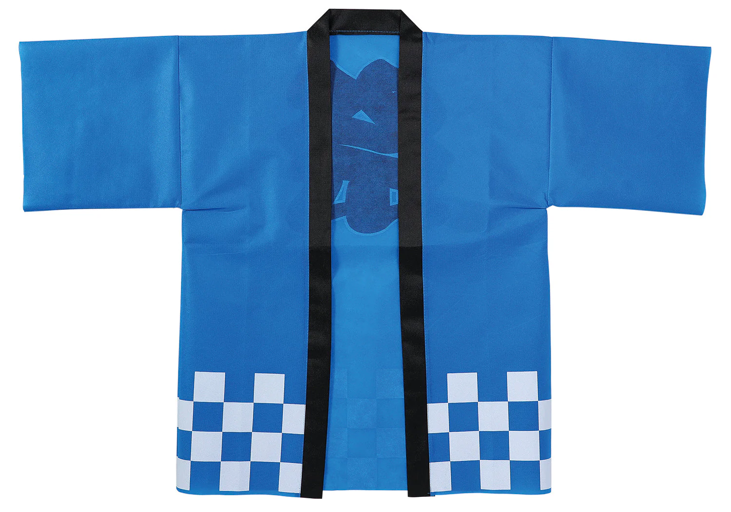 Color non-woven fabric Happy Festival (L) Blue - Image 2