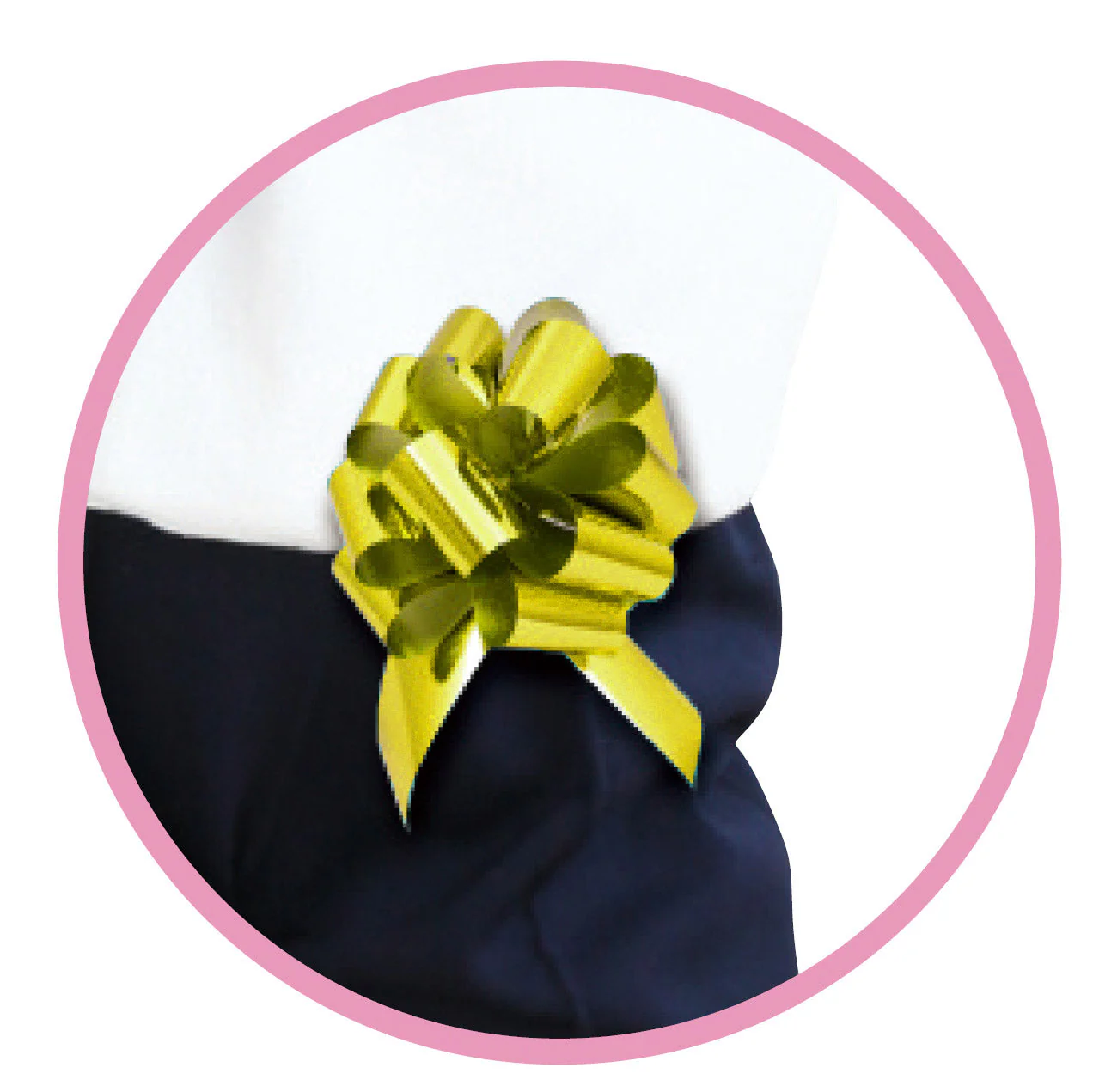 Easy Glitter Ribbon Gold - Image 4