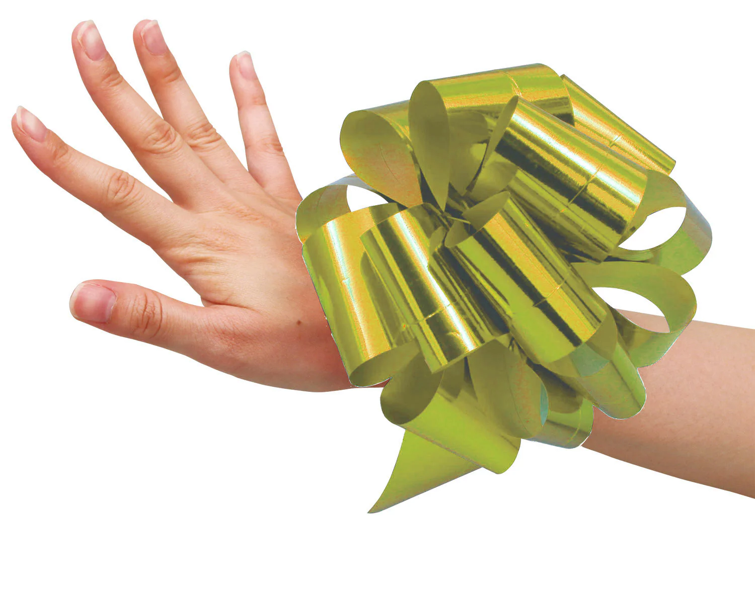 Easy Glitter Ribbon Gold - Image 6