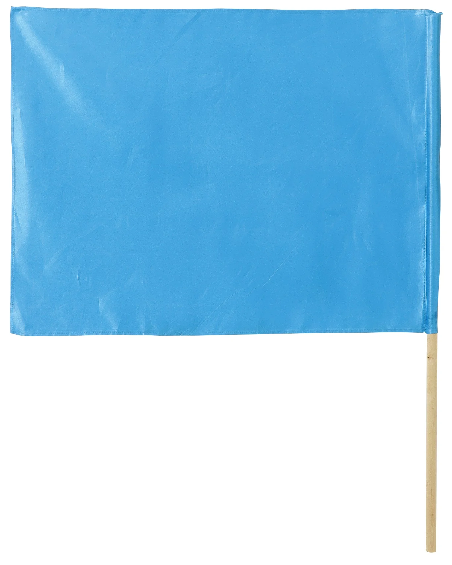 Satin extra large flag metallic blue φ19mm