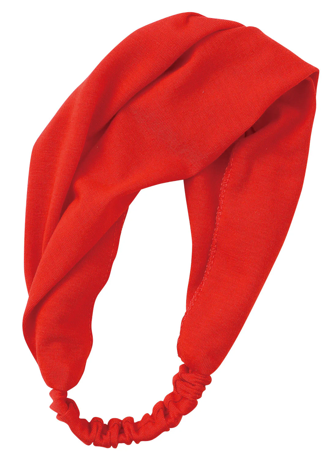 Color Hair Turban Red
