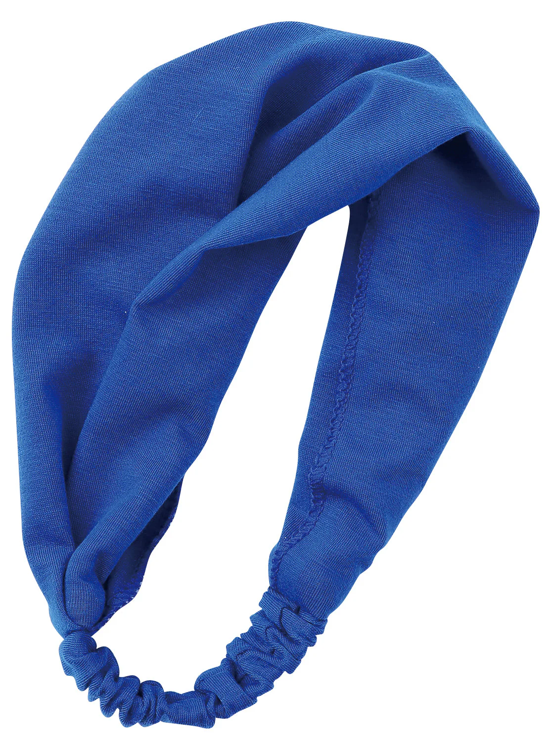 Color Hair Turban Blue