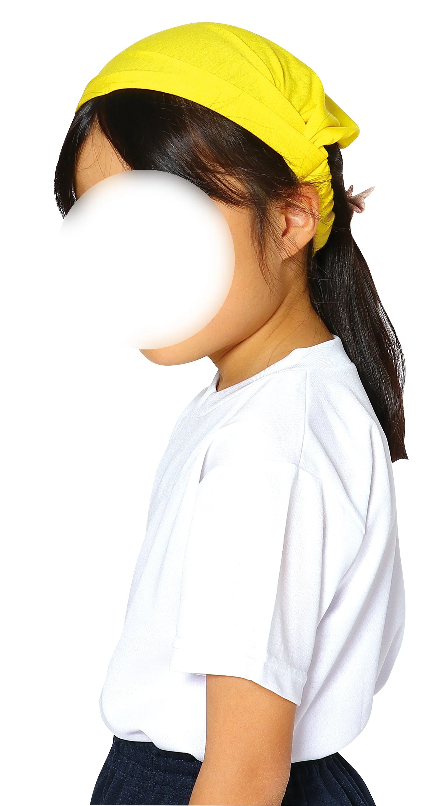 Color Hair Turban Yellow - Image 3