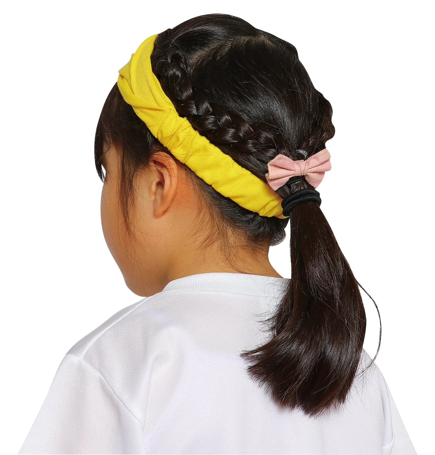 Color Hair Turban Yellow - Image 4