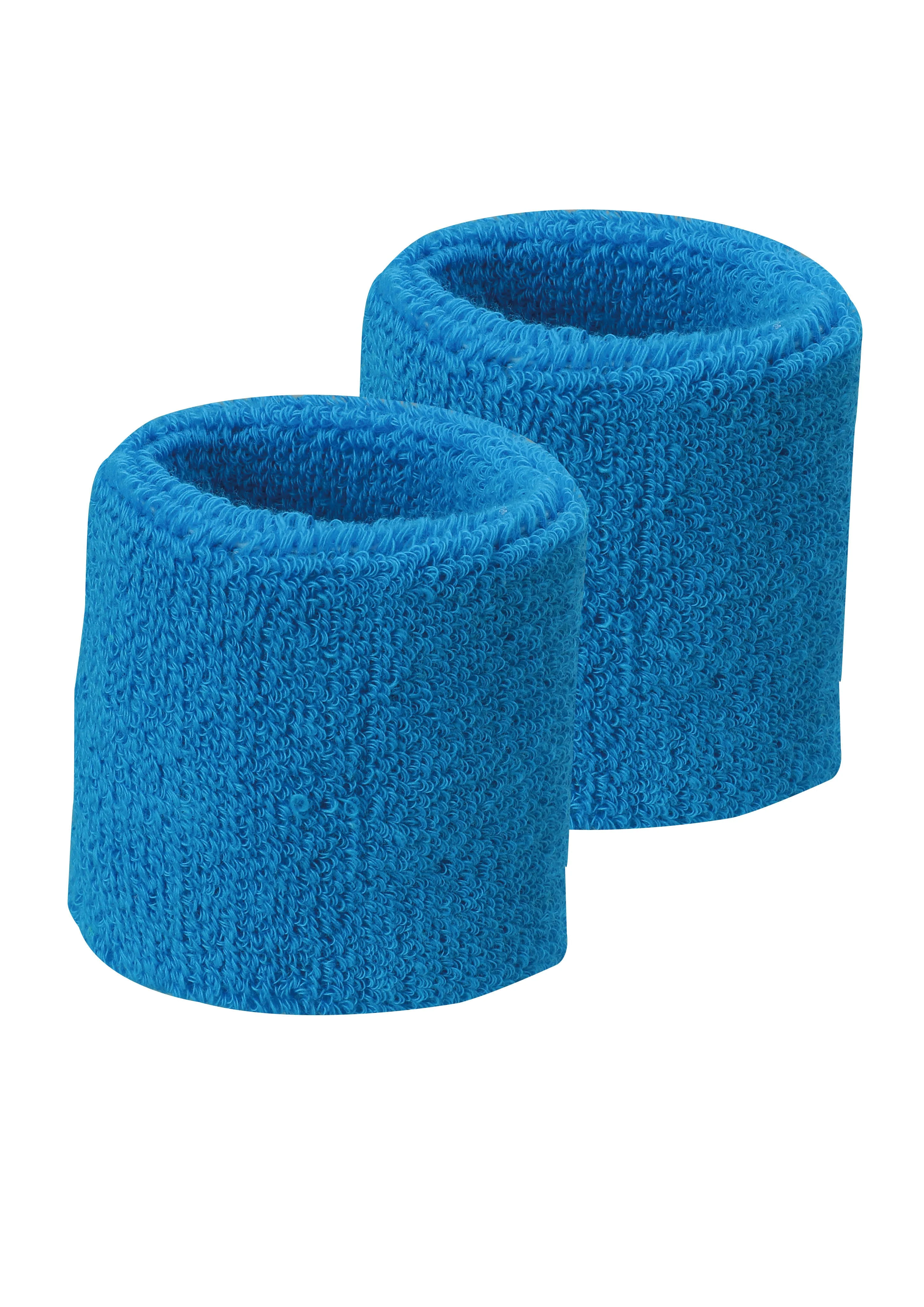 Soft towel wristband light blue