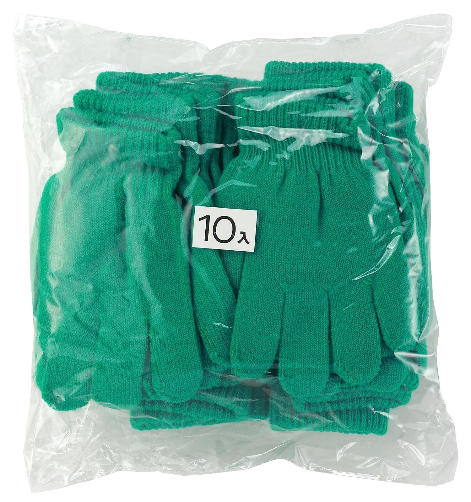 Colored Nobinobi Gloves Green 10 pairs - Image 2