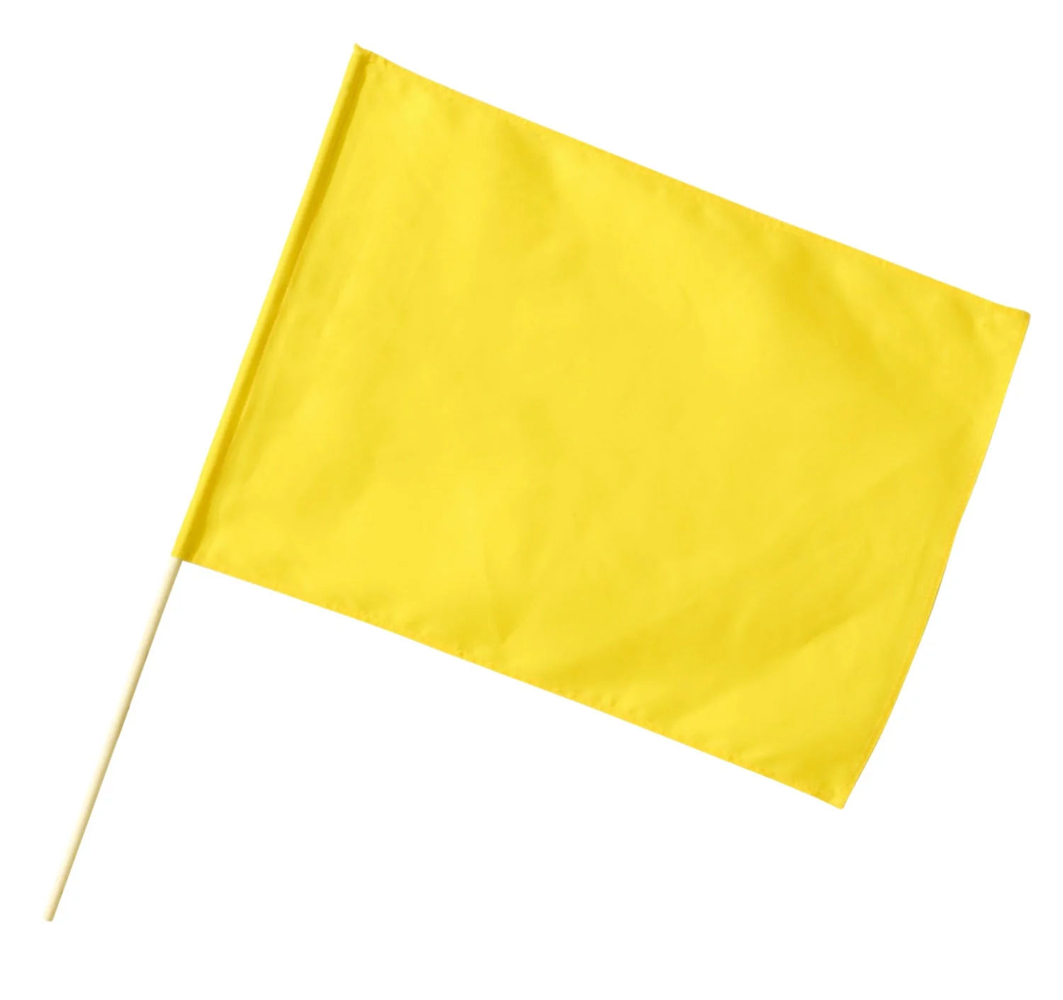 Large Flag Yellow Round Rod φ12mm