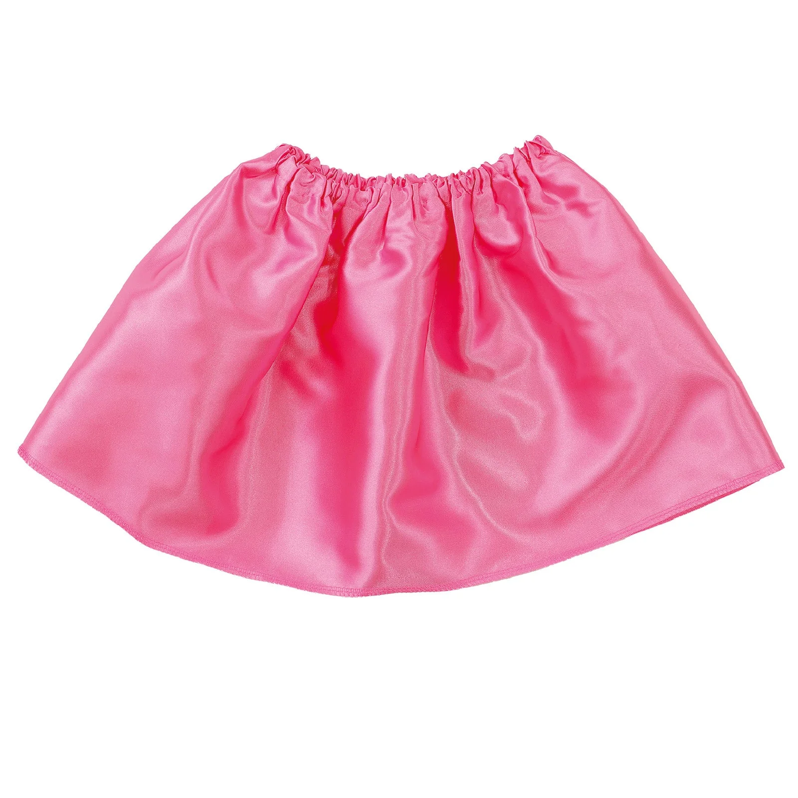Soft satin skirt peach