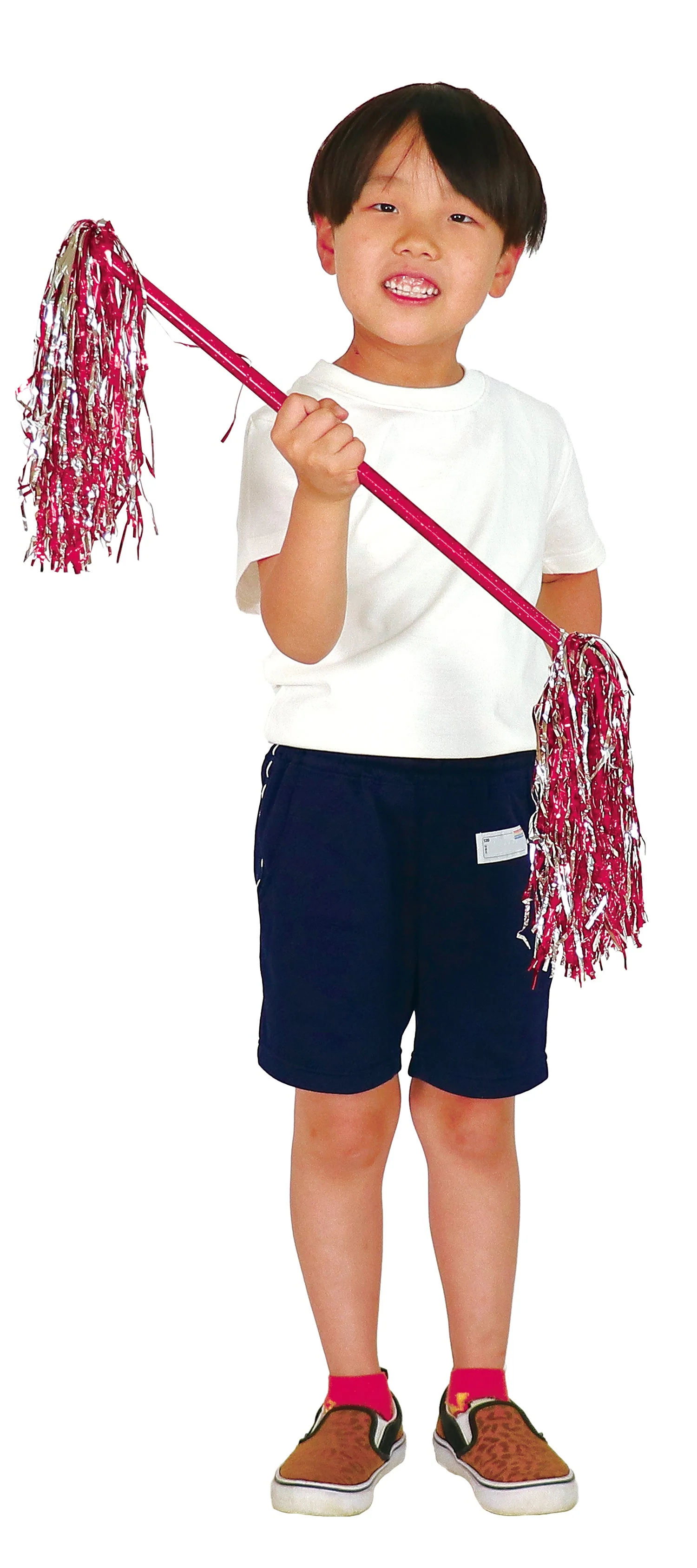 Sparkling Ponpon Red Silver - Image 2