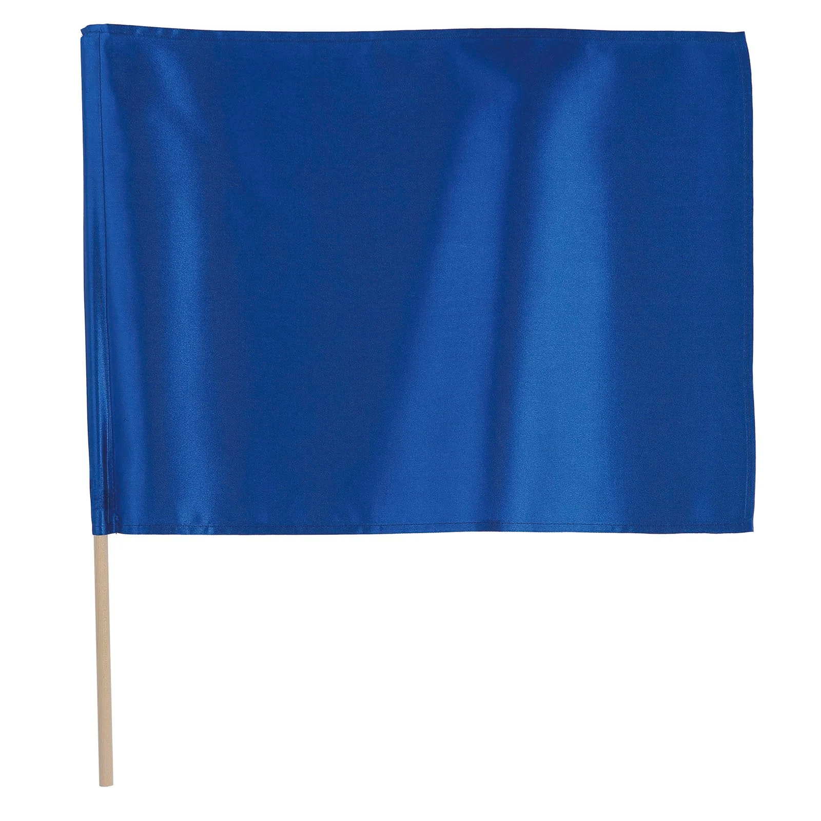 Satin Small Flag Colbal Blue