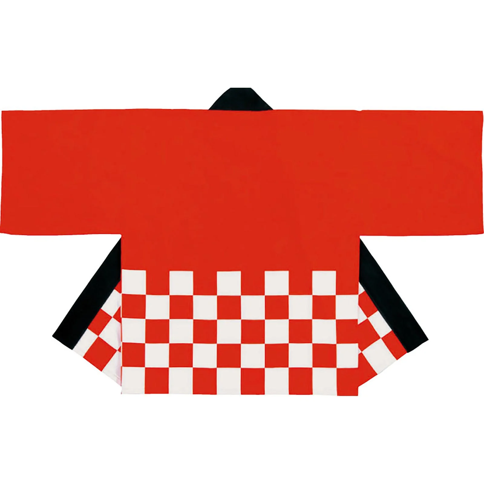Color Ichimatsu undershirt red