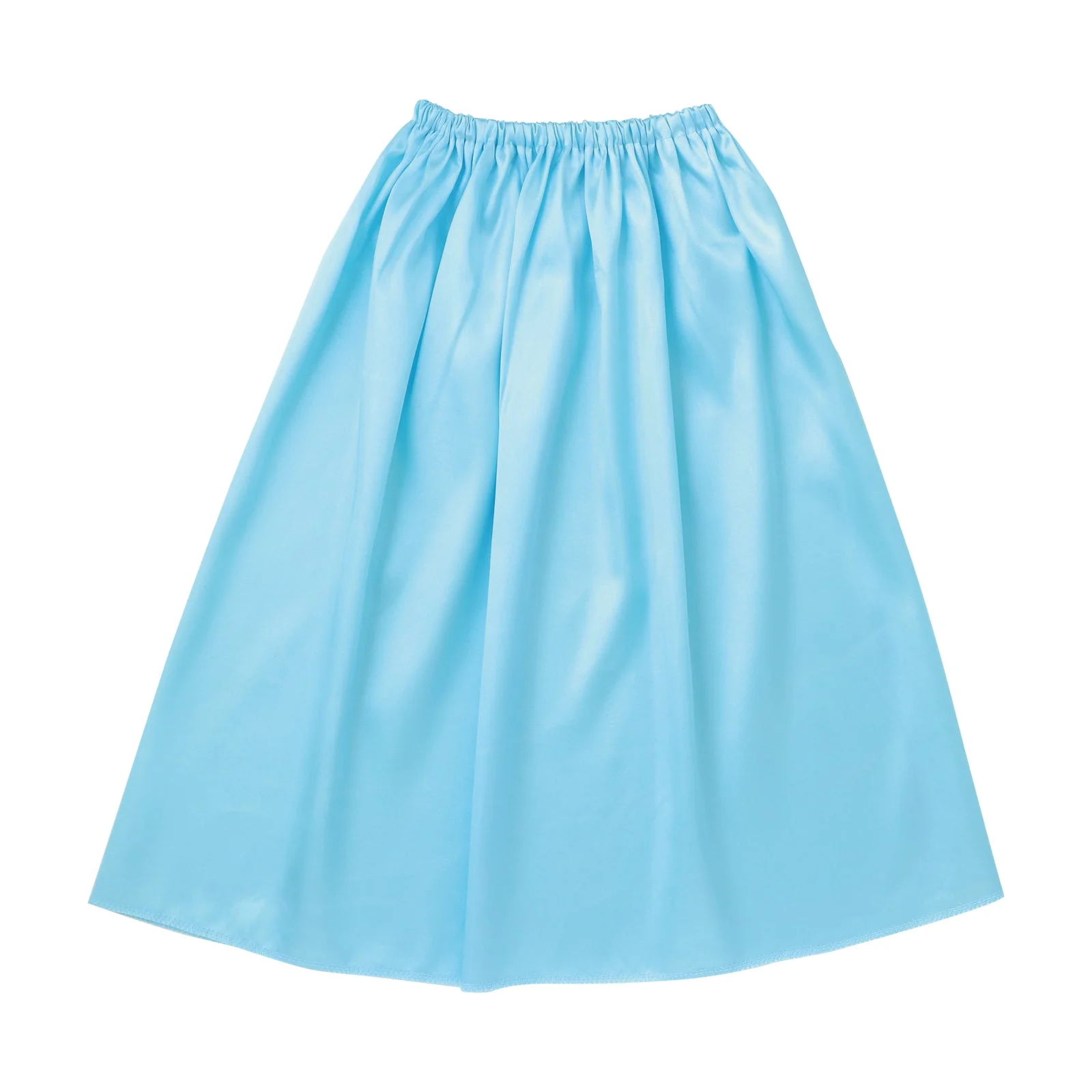 Soft satin cape/skirt straight water