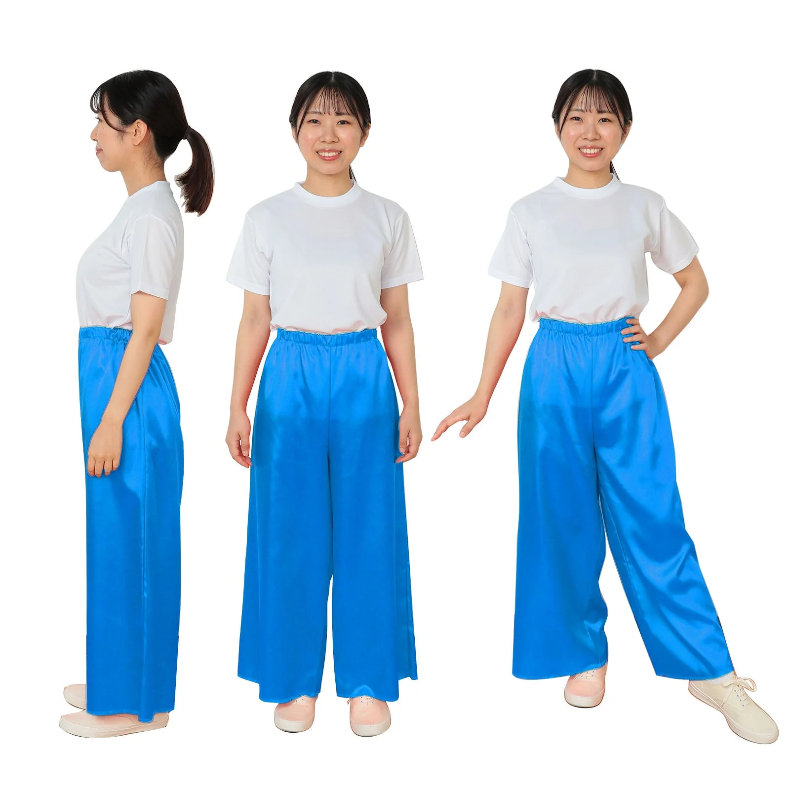 Soft satin bones LL blue - Image 3