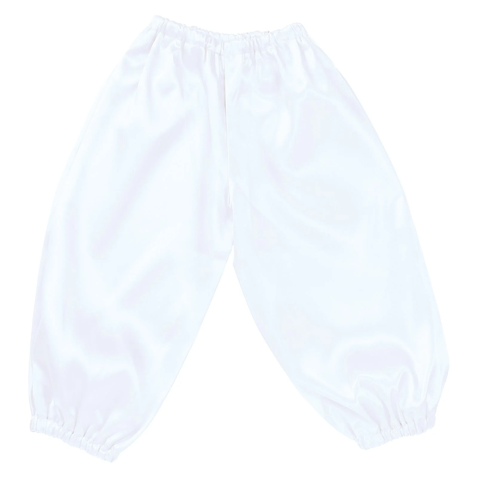 Soft satin Salherpants C white