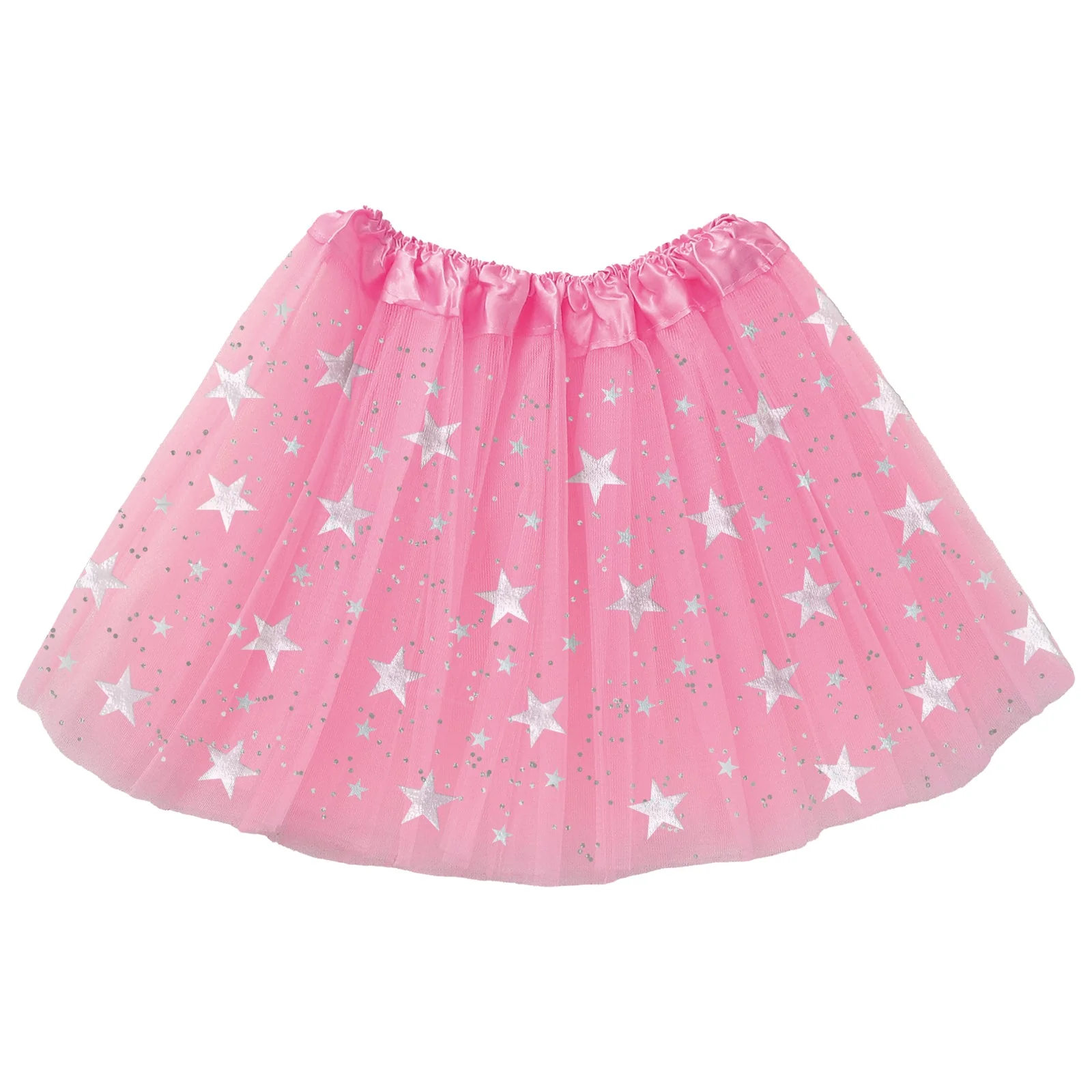 Fluffy skirt star peach
