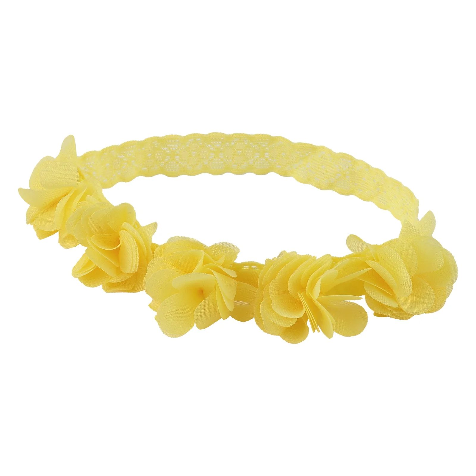 Flower turban yellow
