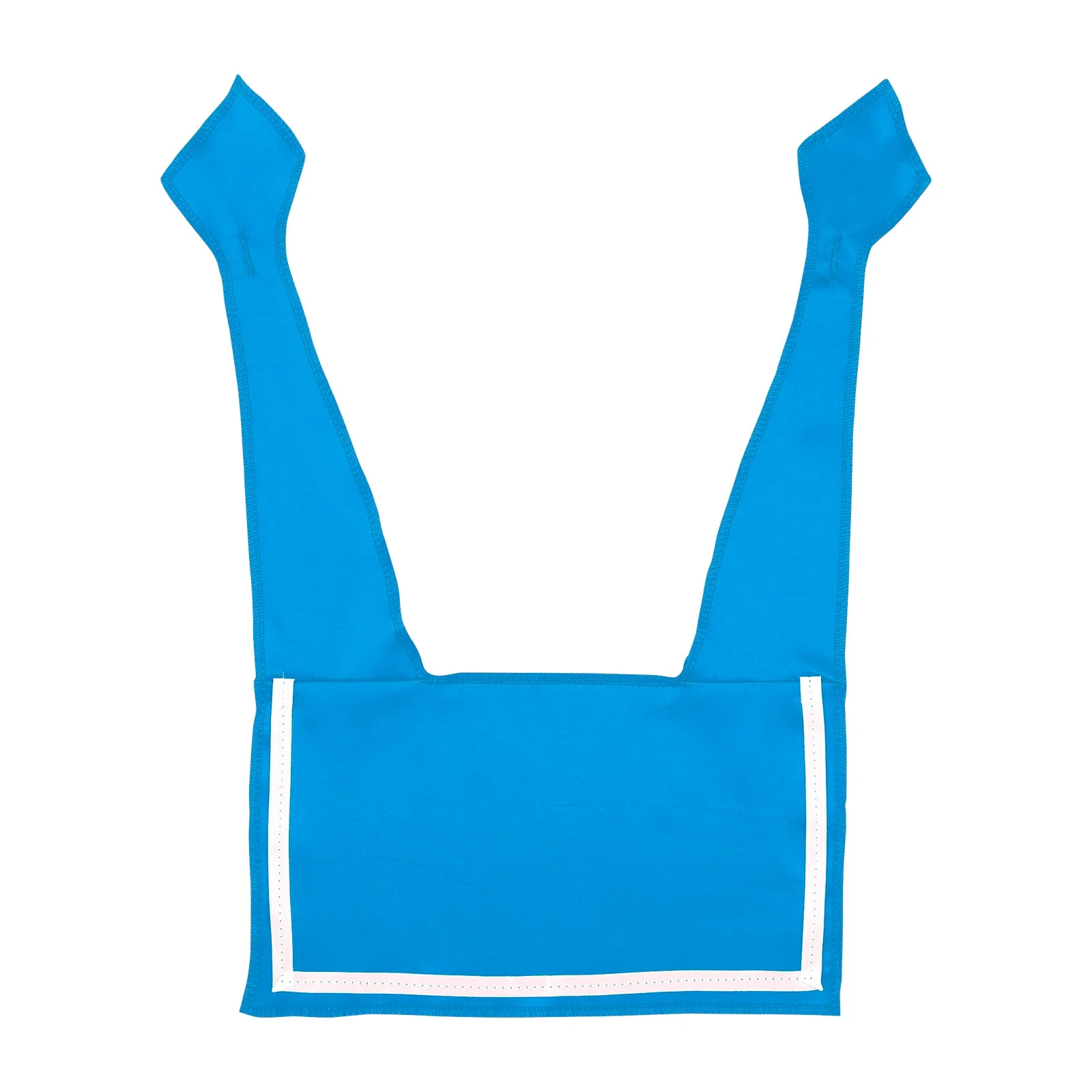 Soft satin sailor collar blue