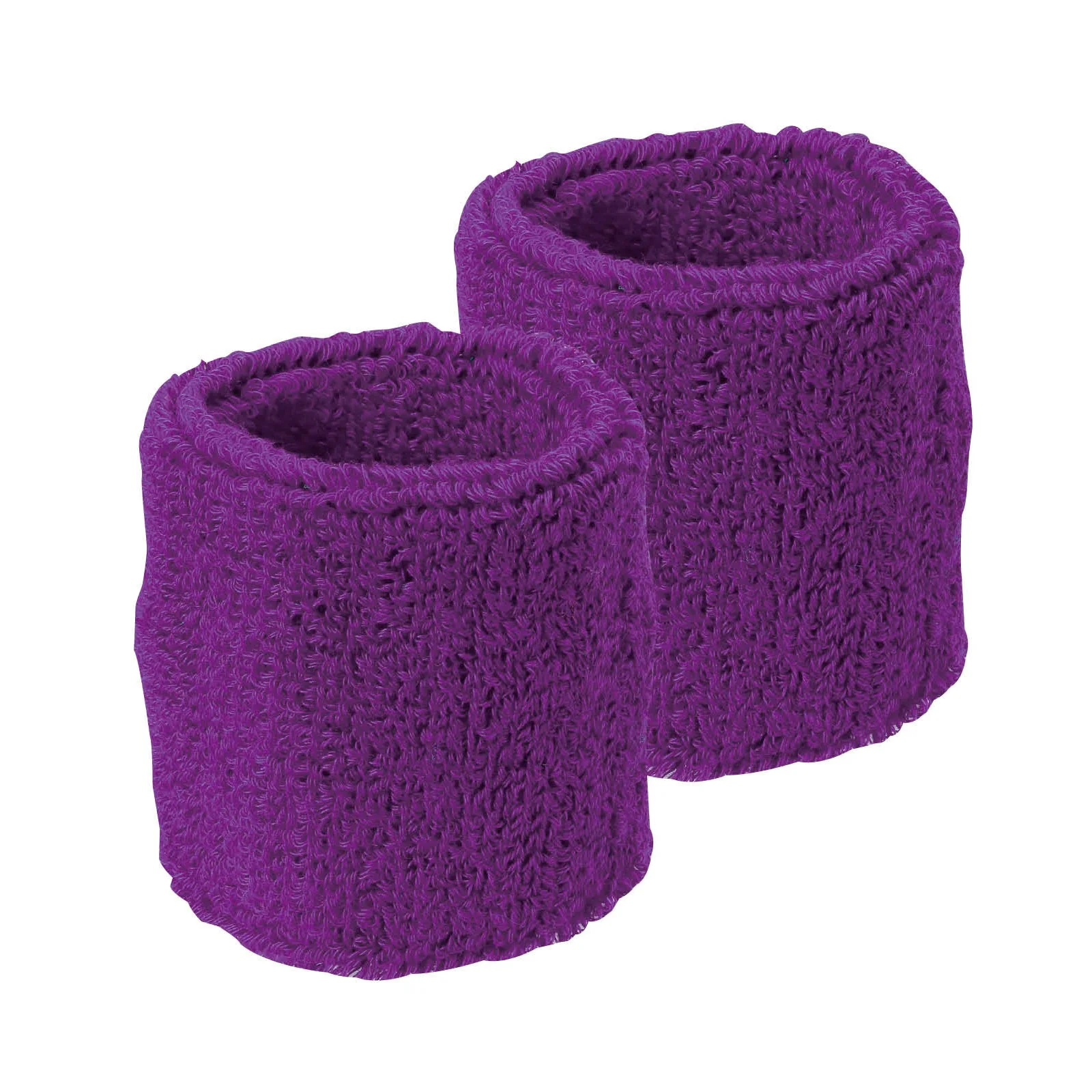 Soft towel wristband purple