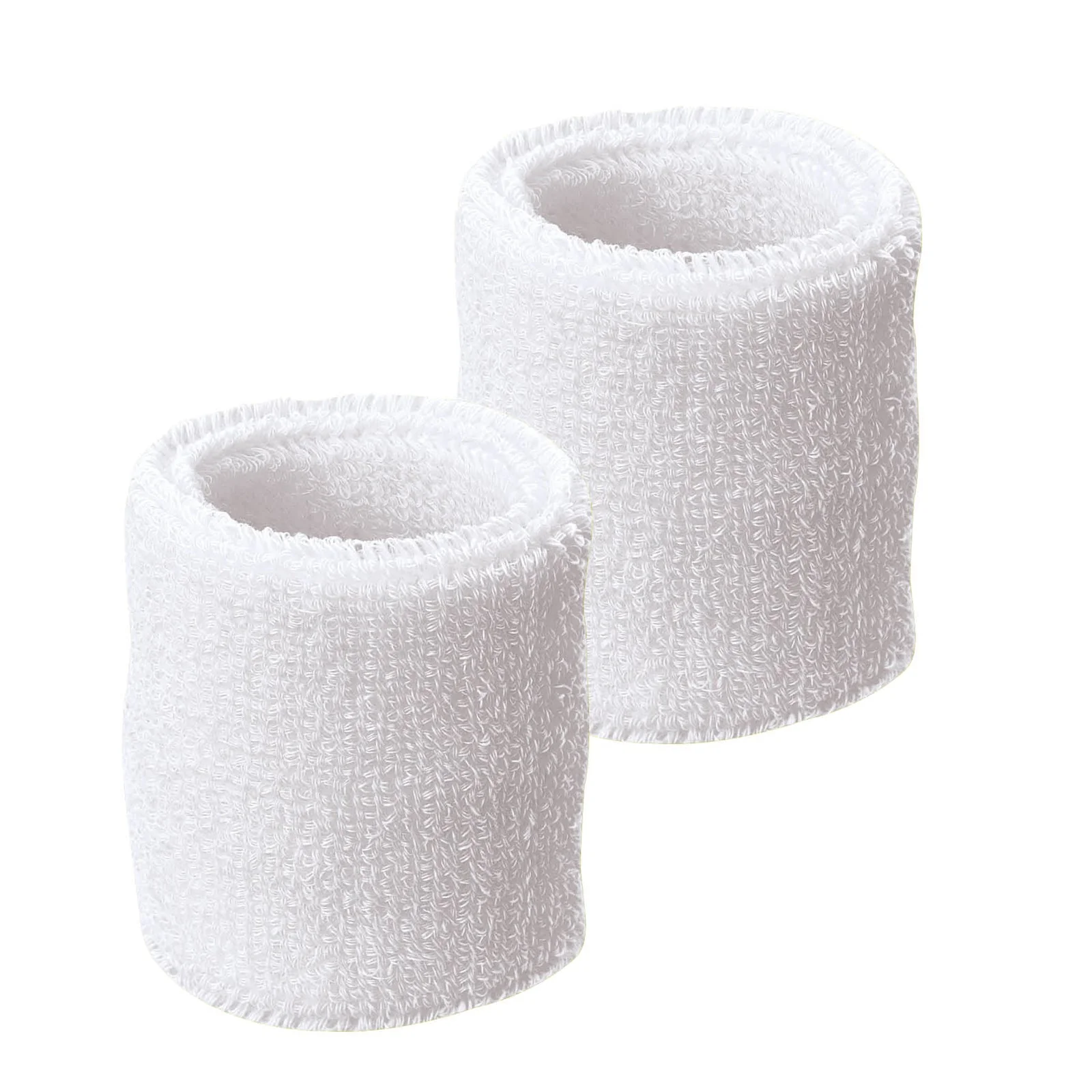 Soft towel wristband white