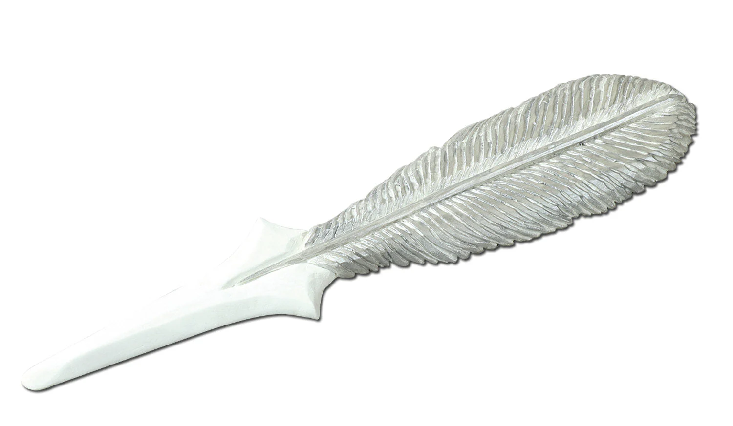 White carving board paper knife