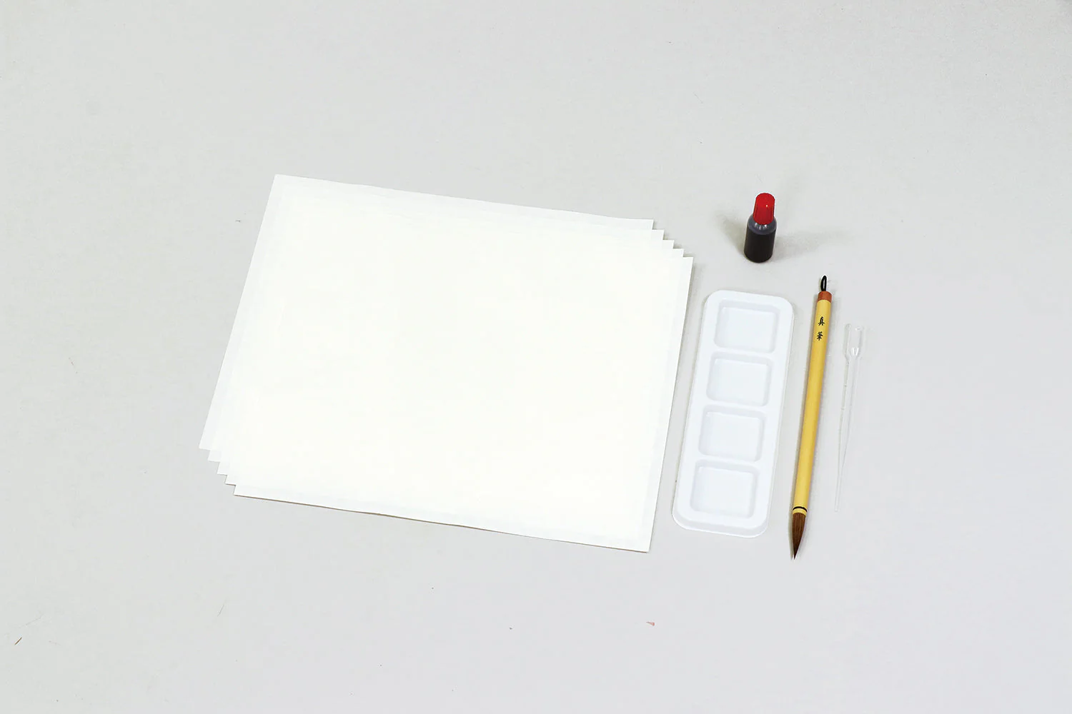 Ink painting personal set with coloring brush