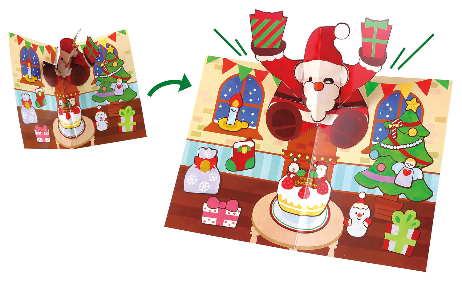 Pops out! Christmas card - Image 2