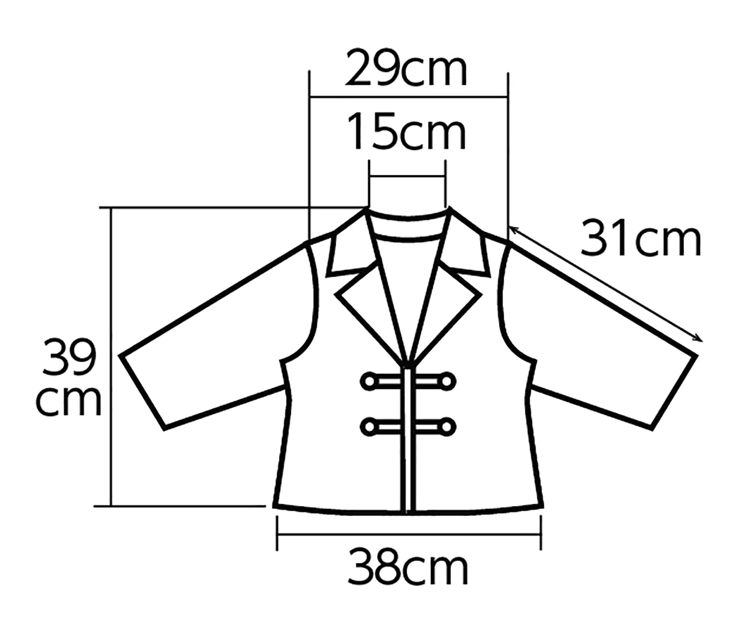 Soft satin pirate jacket - Image 2
