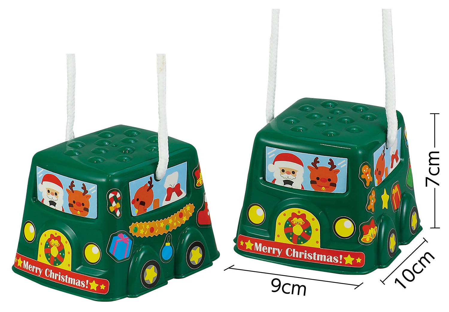 Stamp Pokkuri Santa Car (seal) - Image 2