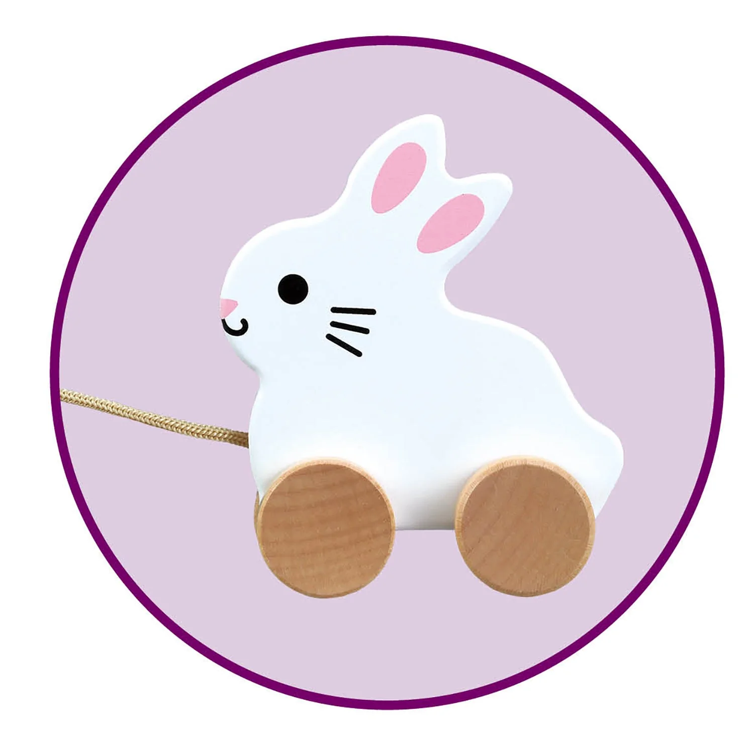 Wooden stroll rabbit - Image 3