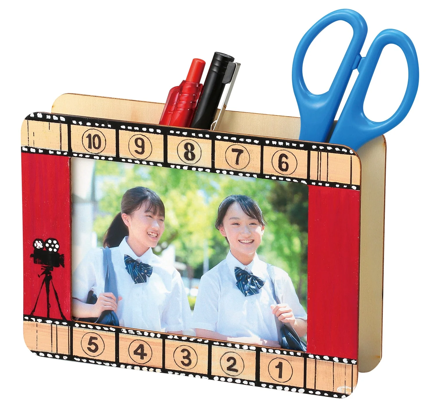 Wooden accessory case L size with white sheet - Image 3