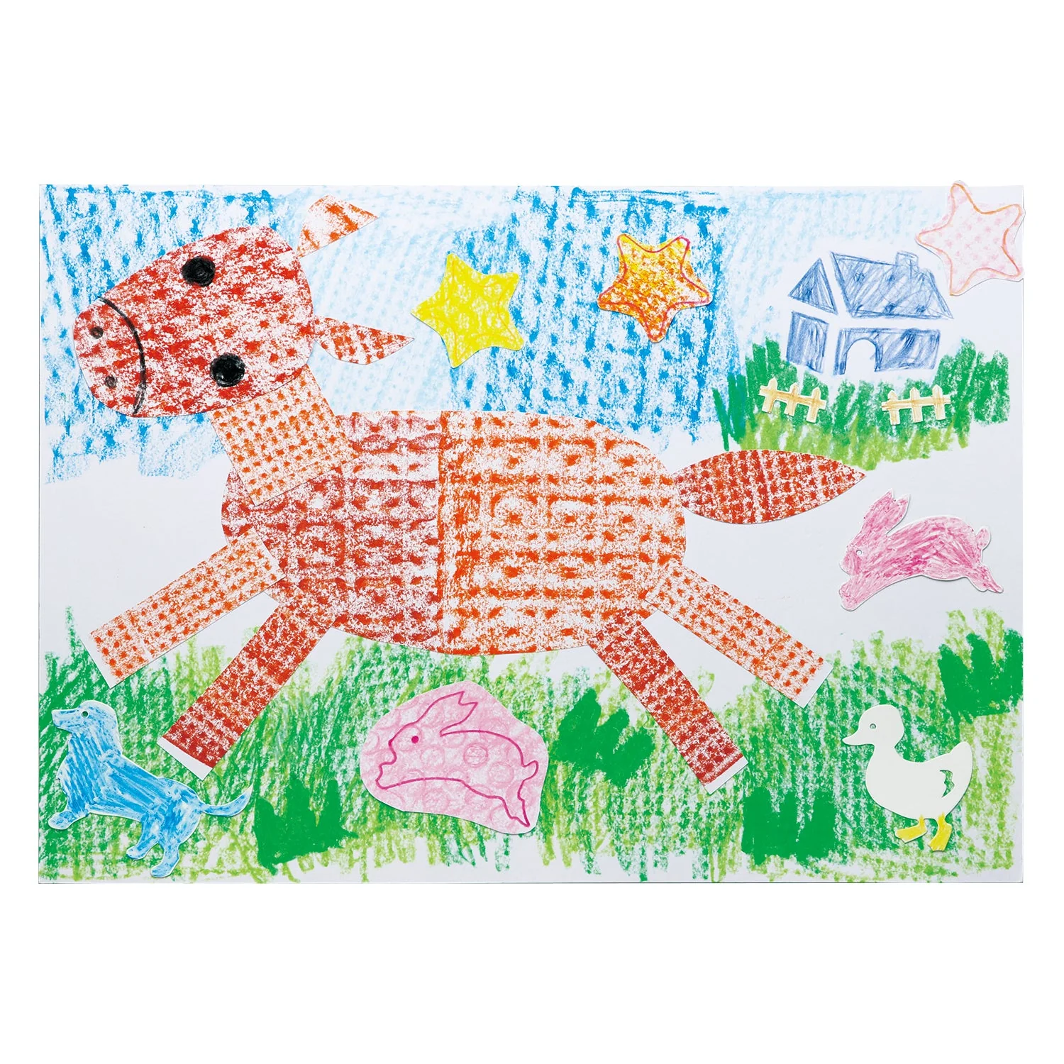 Uneven drawing kit