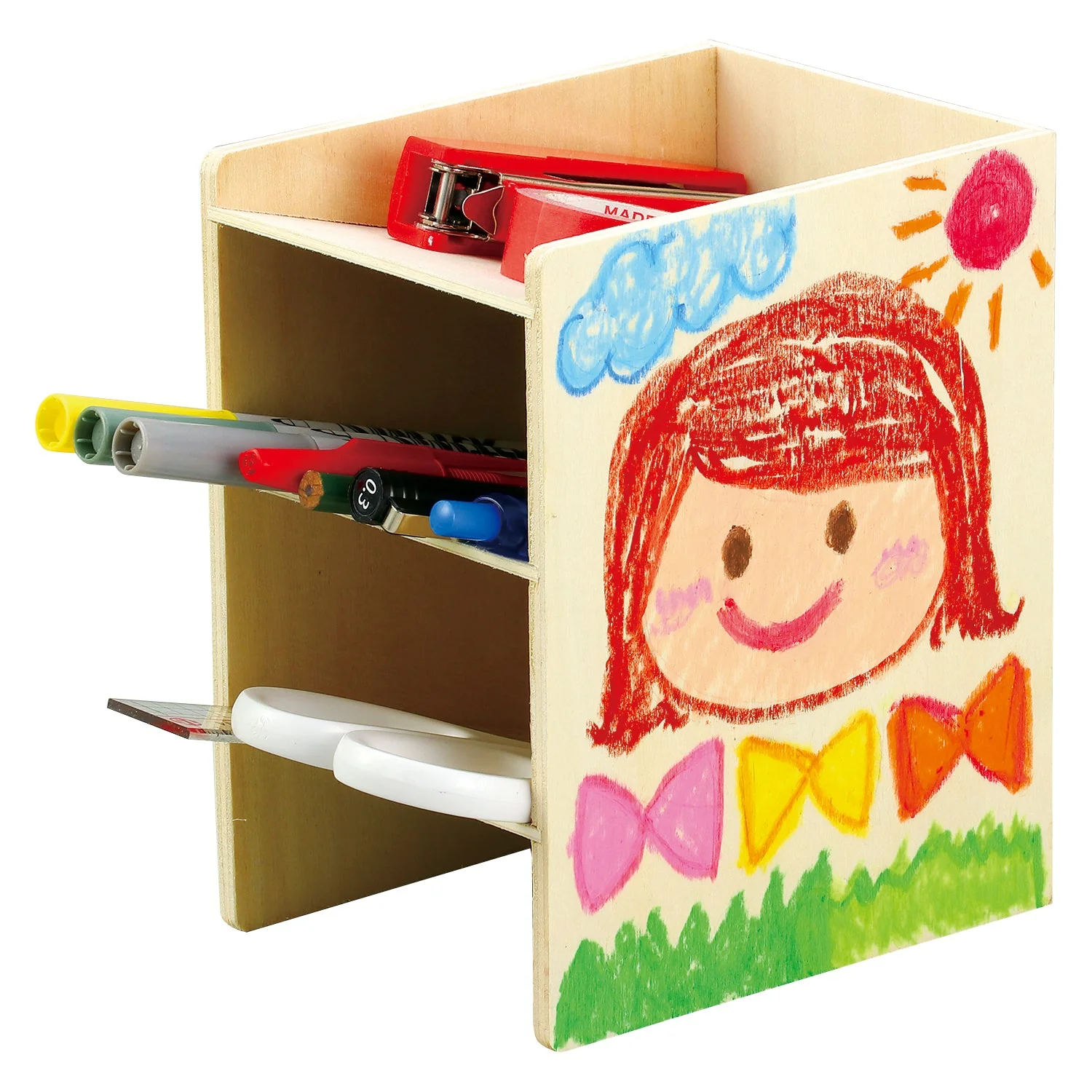 Wooden drawing pen stand - Image 3