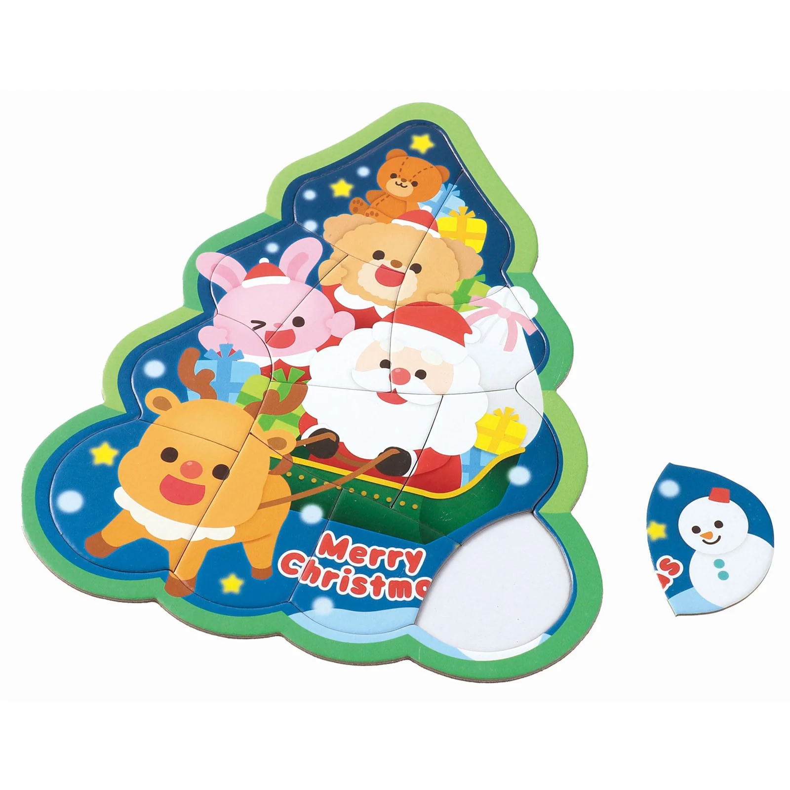 Exciting Christmas tree puzzle