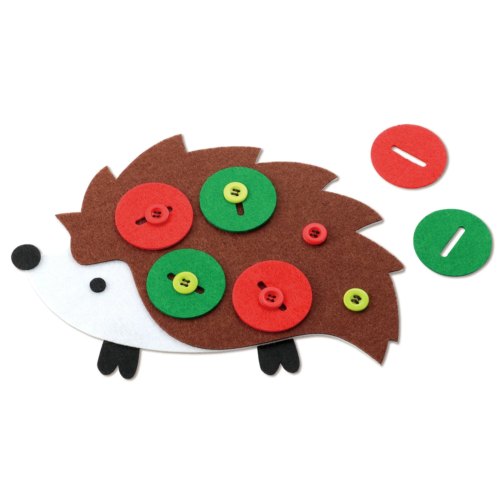 Button play hedgehog