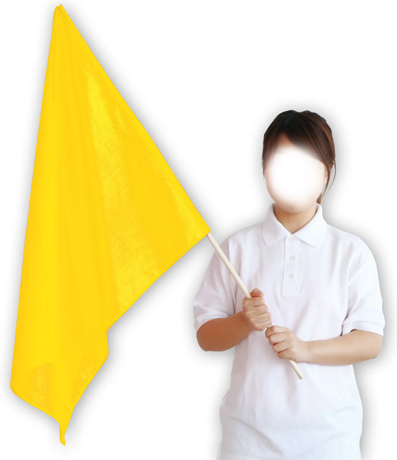 Extra large flag (12 mm in diameter) yellow - Image 3