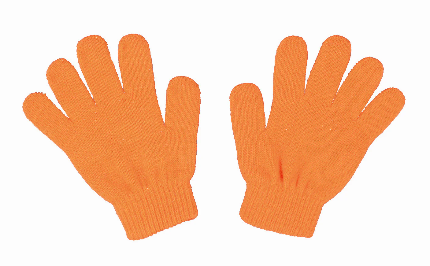 Colored Nobi Nobi Gloves Fluorescent Orange