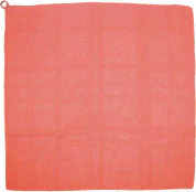 Color scarf with loop red