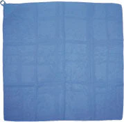 Color scarf with loop blue