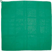 Color scarf with loop green