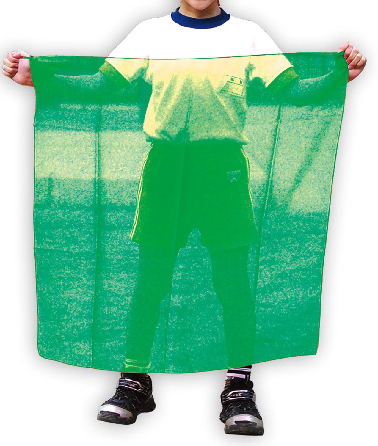 Color scarf with loop green - Image 4