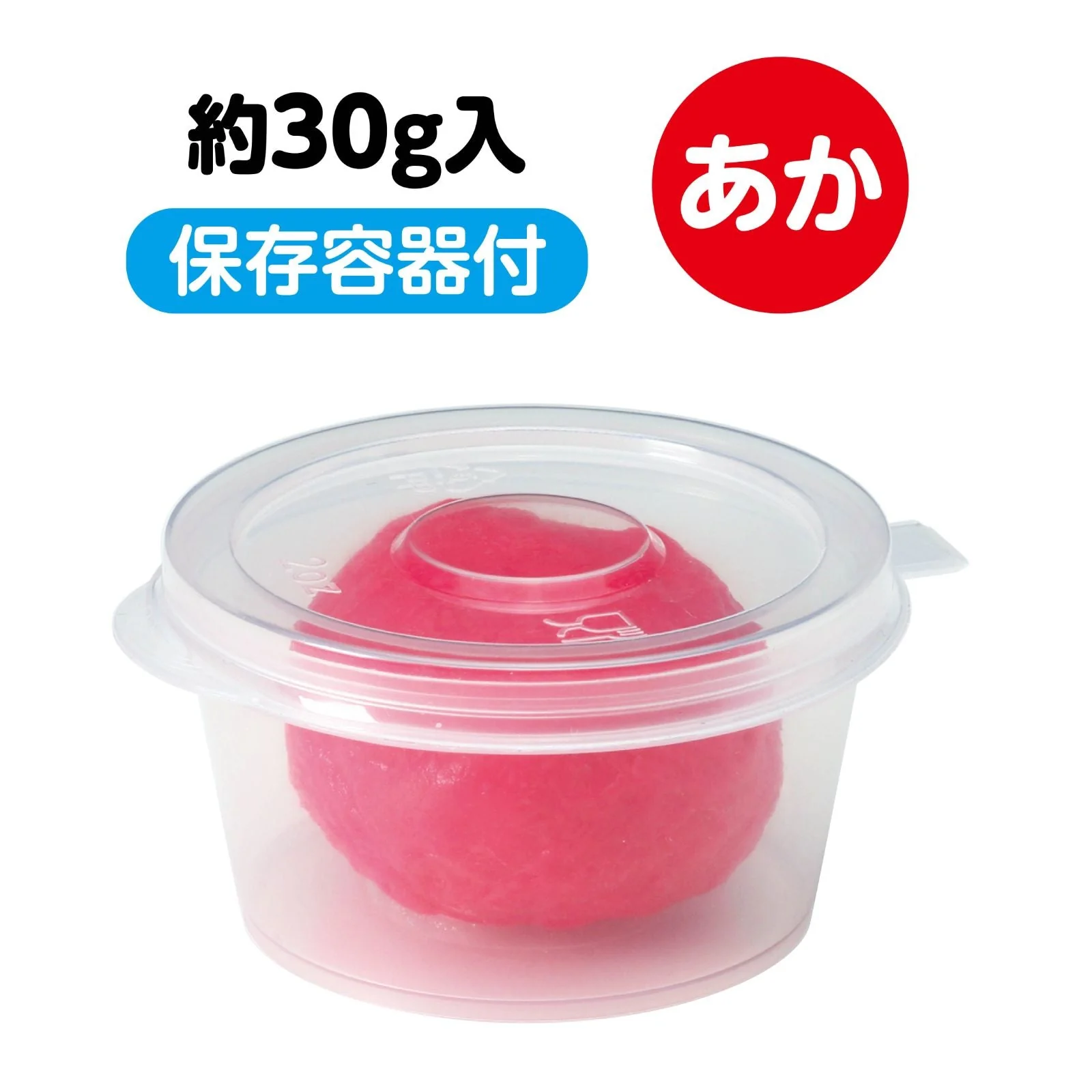 Tapiocus slime clay red - Image 5