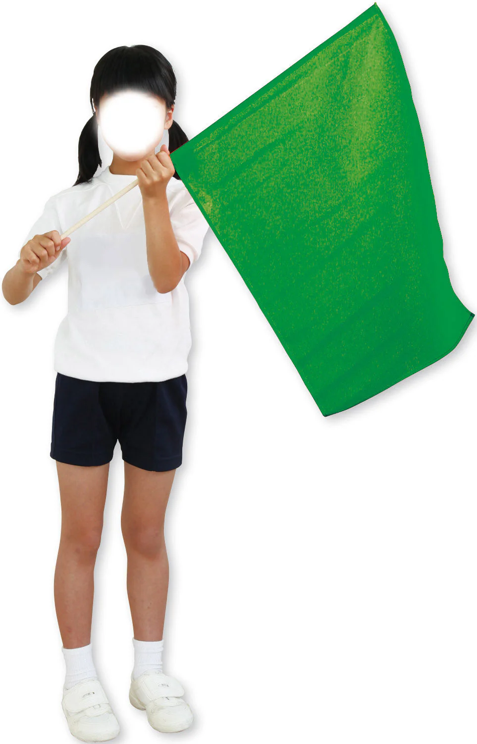 Extra large flag (12 mm in diameter) green - Image 4