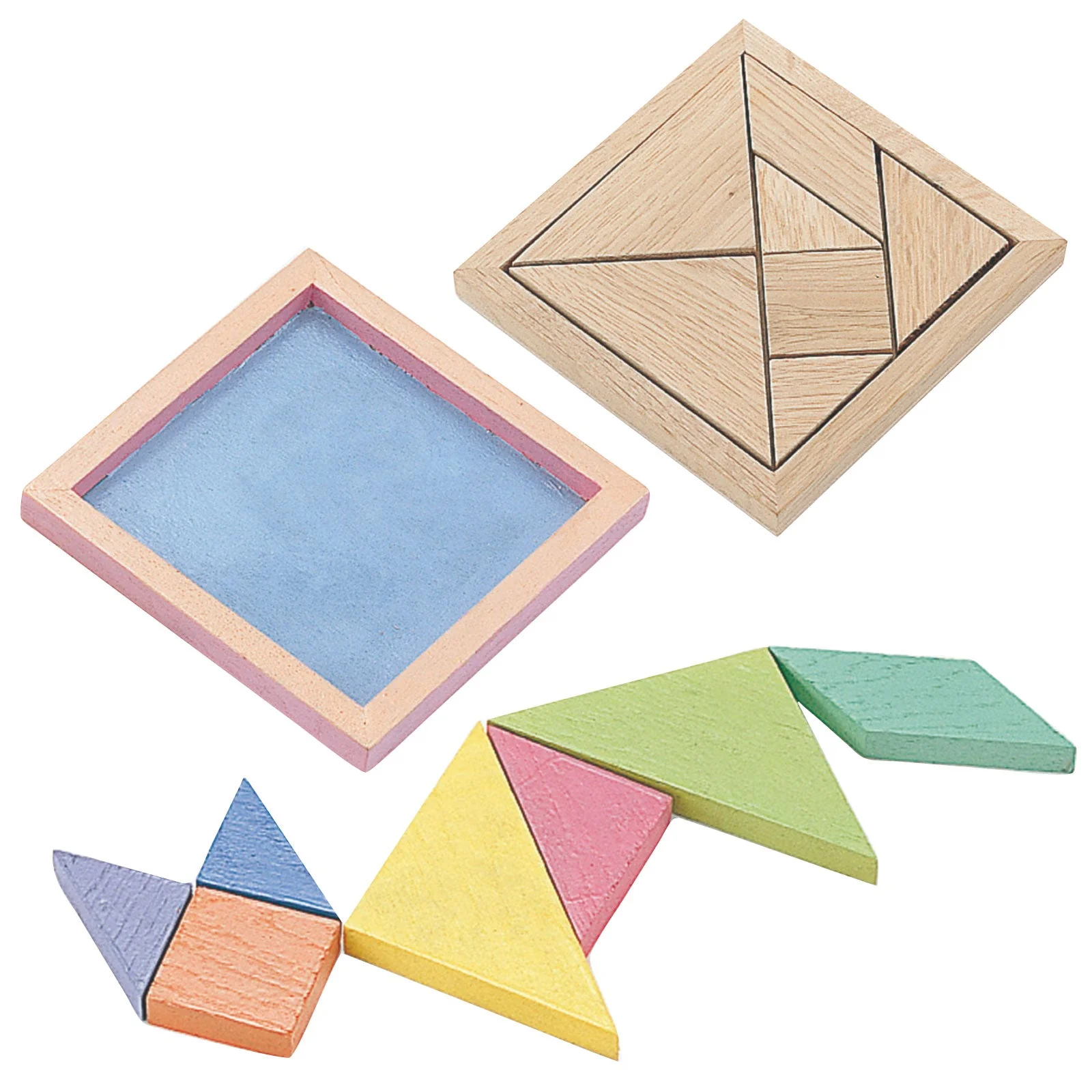 wooden combination puzzle