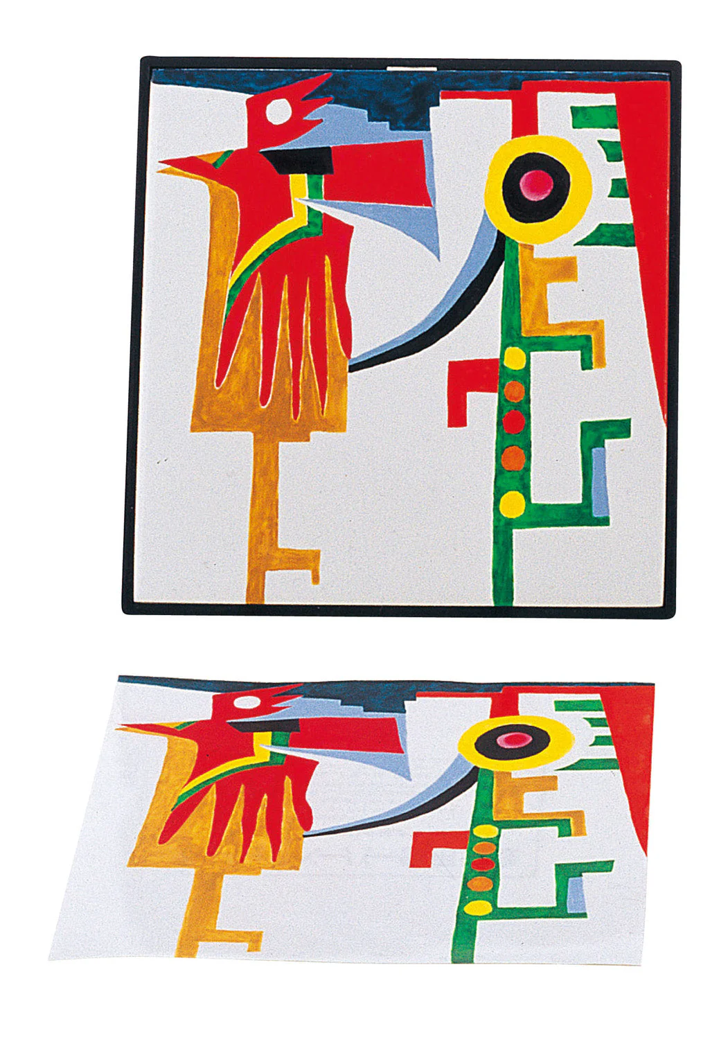 1 piece of ceramic paper (for small art style)