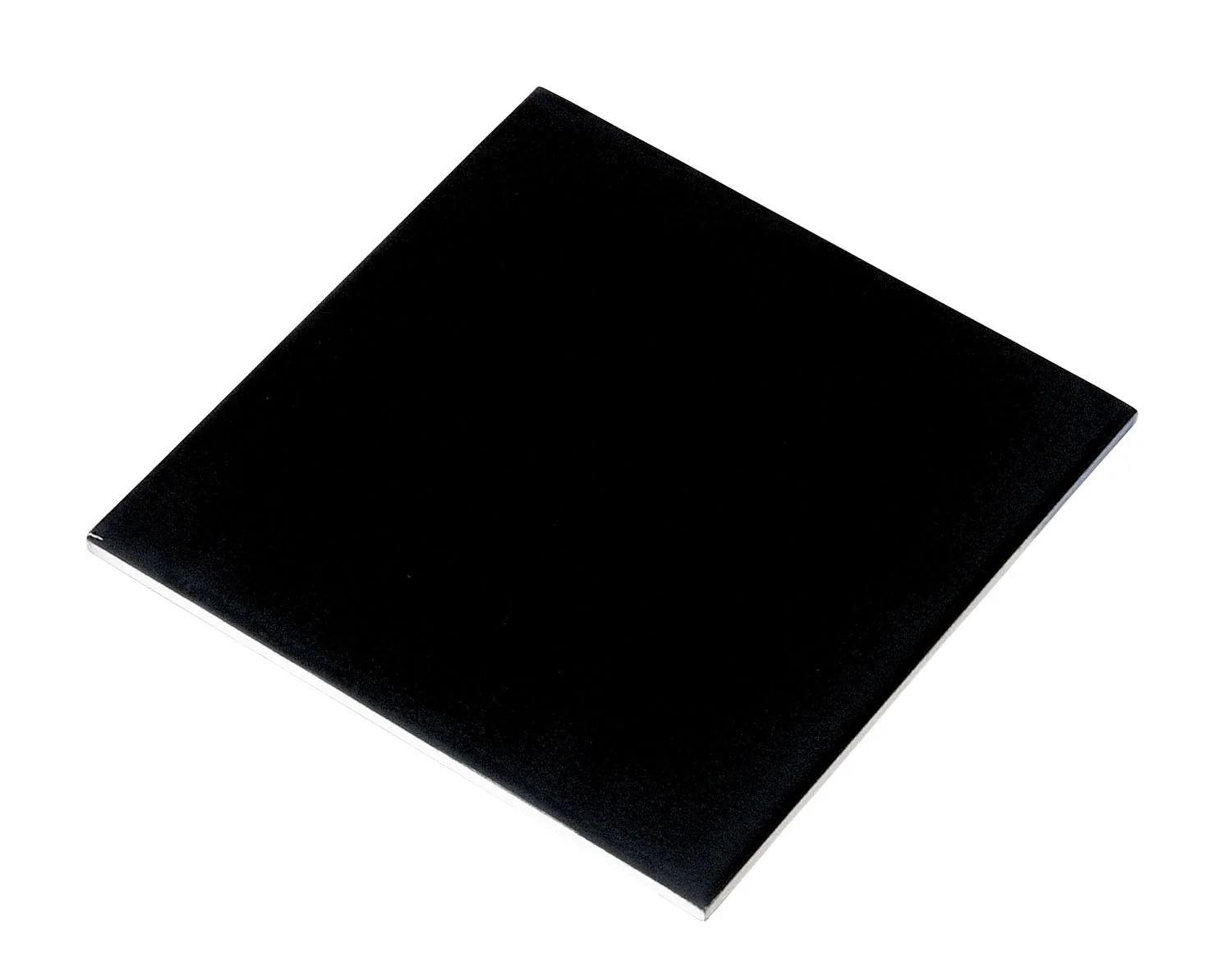 Ceramic art scratch tile large black - Image 3