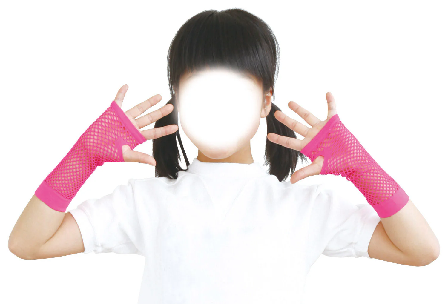 Color mesh globe fluorescent pink - Image 3