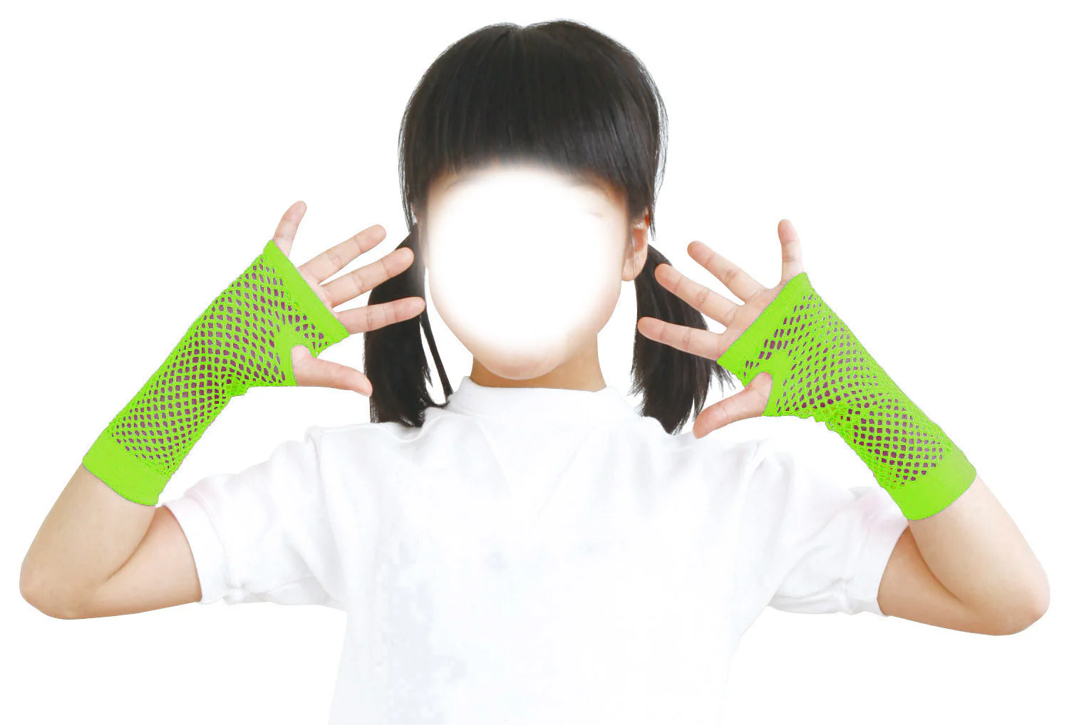 Color mesh globe fluorescent green - Image 3