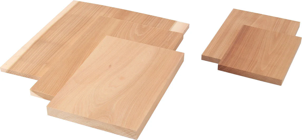 Joint wood carving board Z (Katsura 170x130x14mm) - Image 3