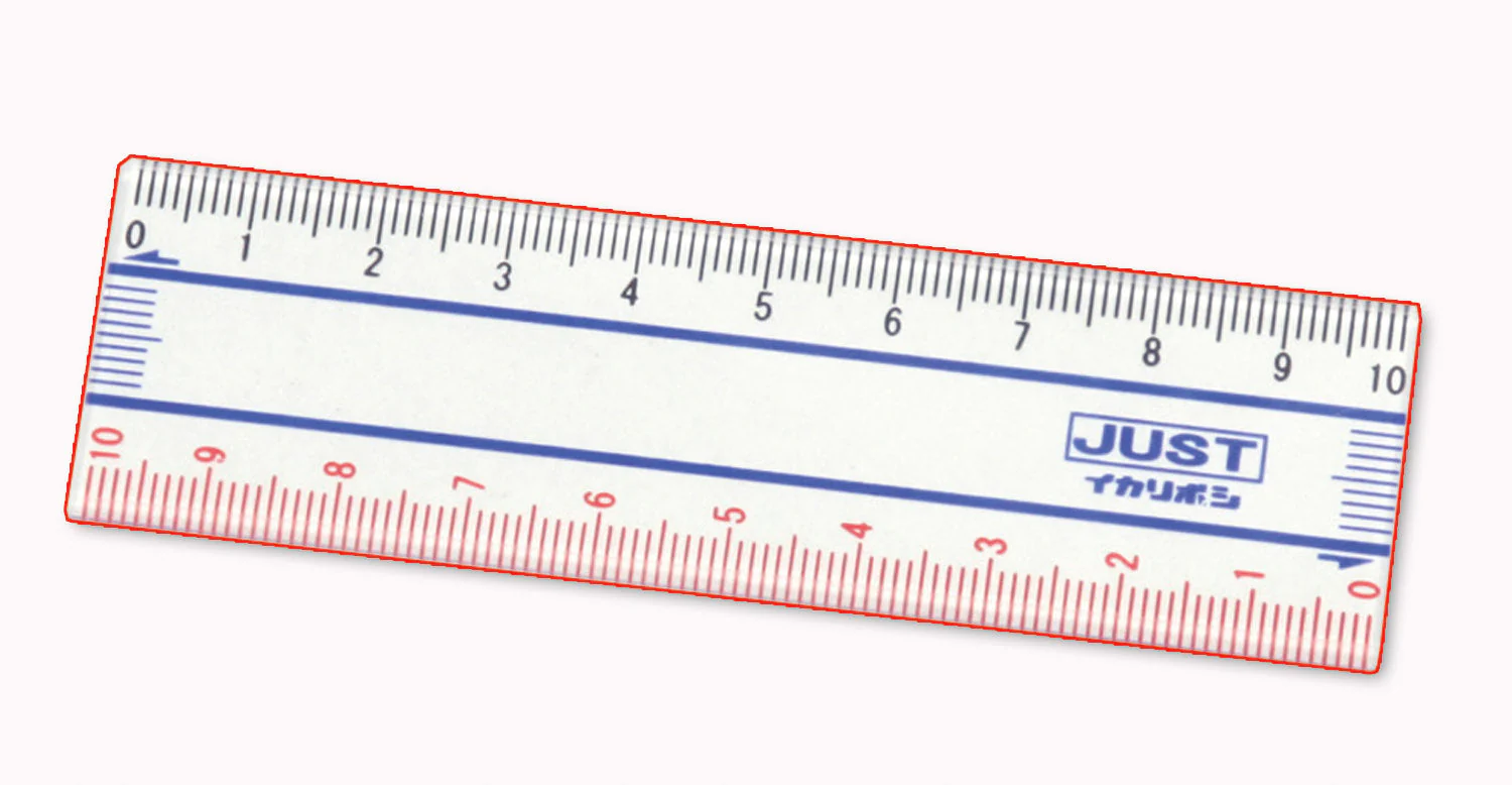 Just ruler 10cm/zero start