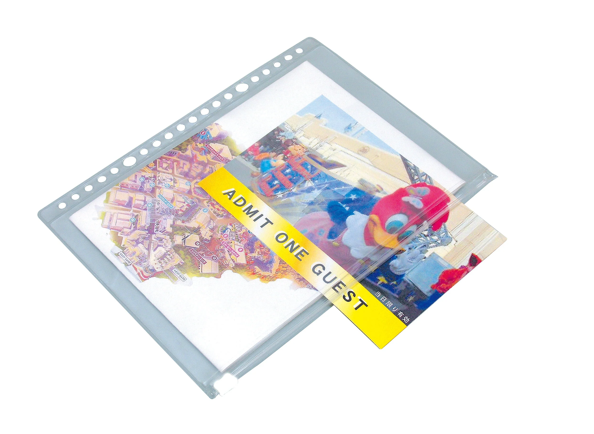 Outdoor activity file with band (with 2-hole plain notebook) - Image 6